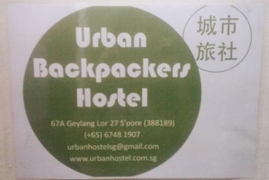 Urban Hostel Singapura Luaran gambar